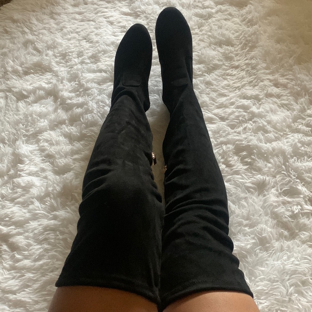 Thigh high boots